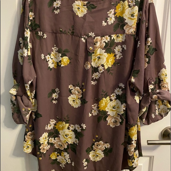 ❌SOLD❌ HARPER MAUVE PURPLE GEORGETTE PULLOVER - Picture 6 of 7